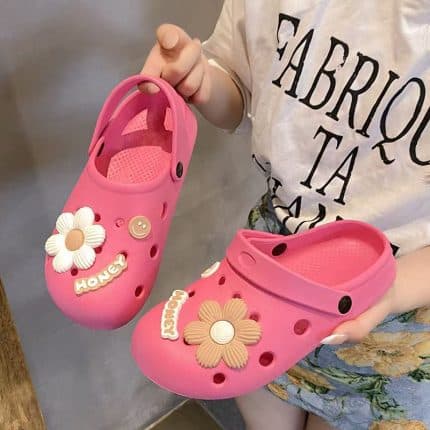 Honey Flower Clogs – Cute Charm Clogs in 4 Colors