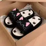 Cute Cat Face Slippers - Image 5
