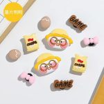 Cute Cartoon Duck Clog Charms Set – Fun Aesthetic Shoe Accessories